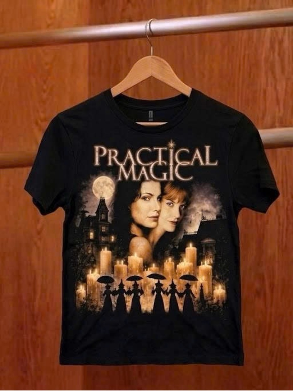 Practical Magic Midnight Margaritas Halloween Tee